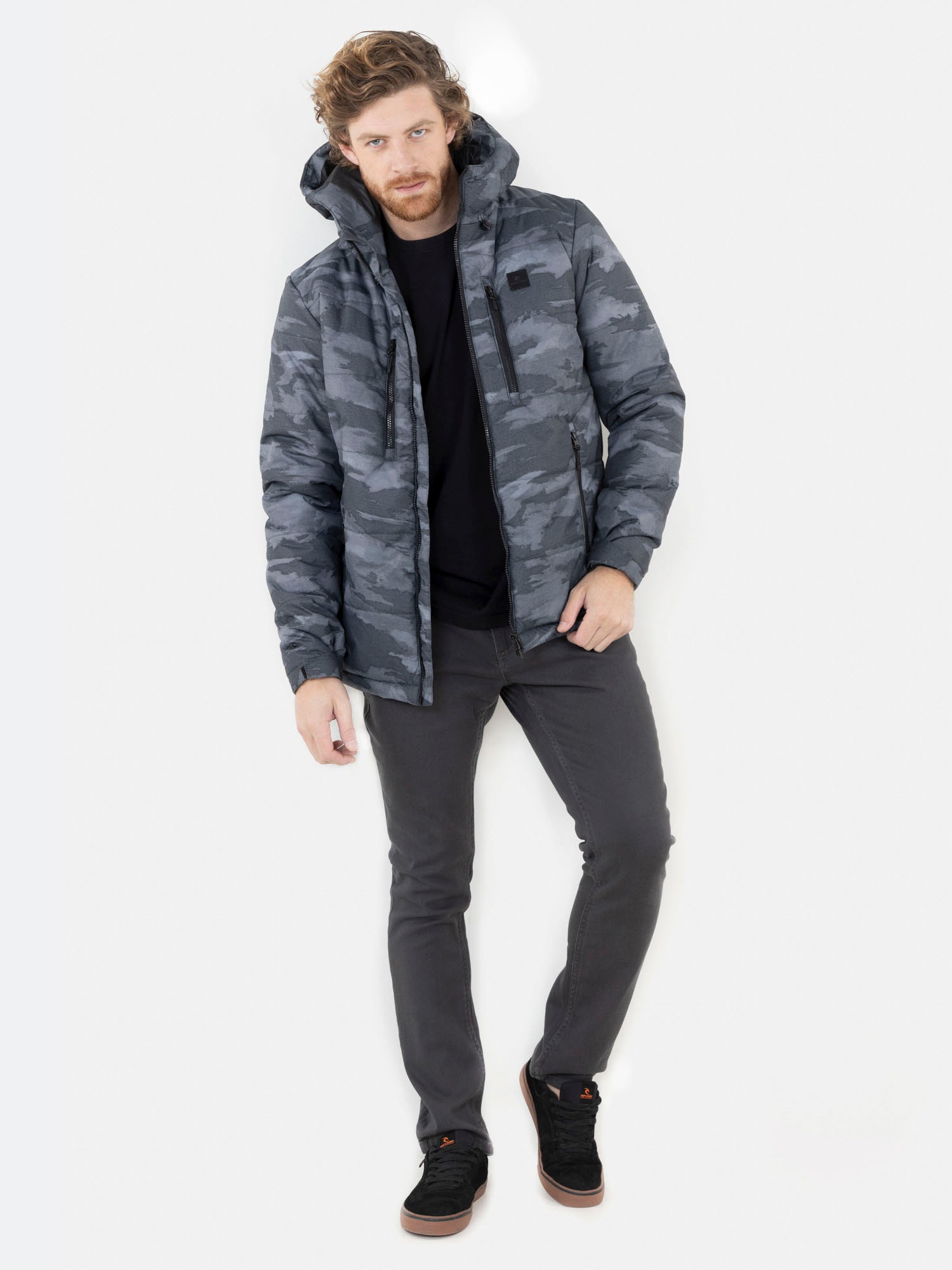 PARKA BLACK STREET PADDED
